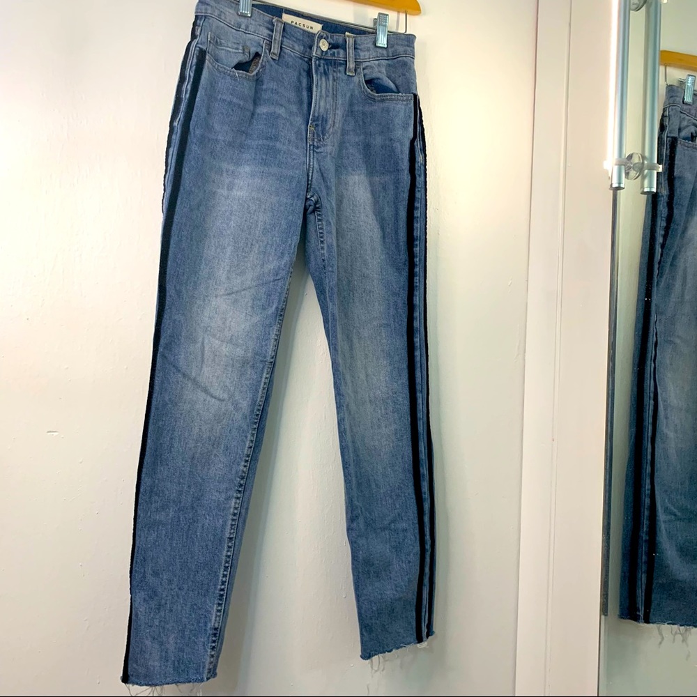 Pac sun stripe jeans vintage icon